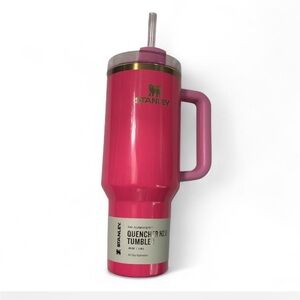 Stanley Quencher H2.0 FlowState Tumbler – 40 oz – Pink (New in Box)